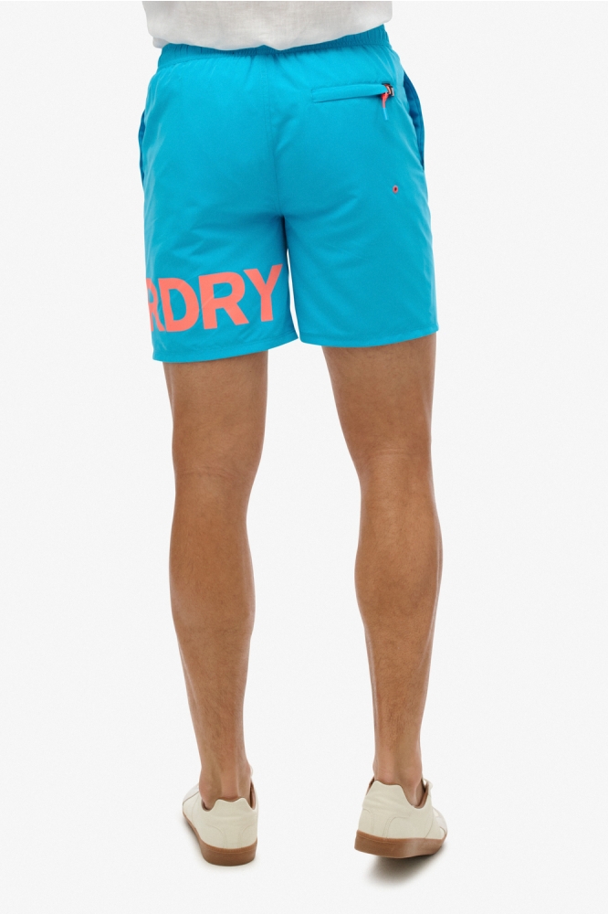 GRAPHIC 17 SWIM SHORT M3010244A VZA HAWAII BLUE